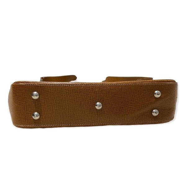 Vintage Embossed Leather I Santi shoulder bag - made in Italy - Picture 3 of 4